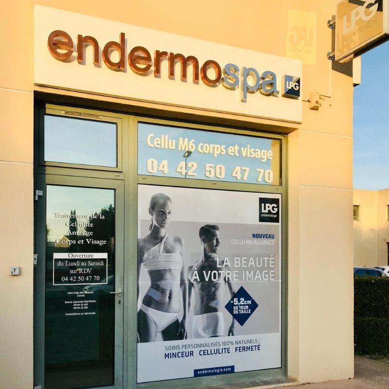 L’institut de beauté ENDERMOSPA LPG situé à Aix-en-Provence