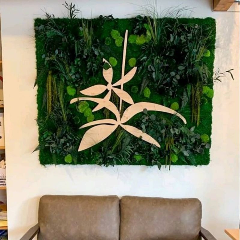 Logo végétal d'intérieur de Décoration Florale Ricard