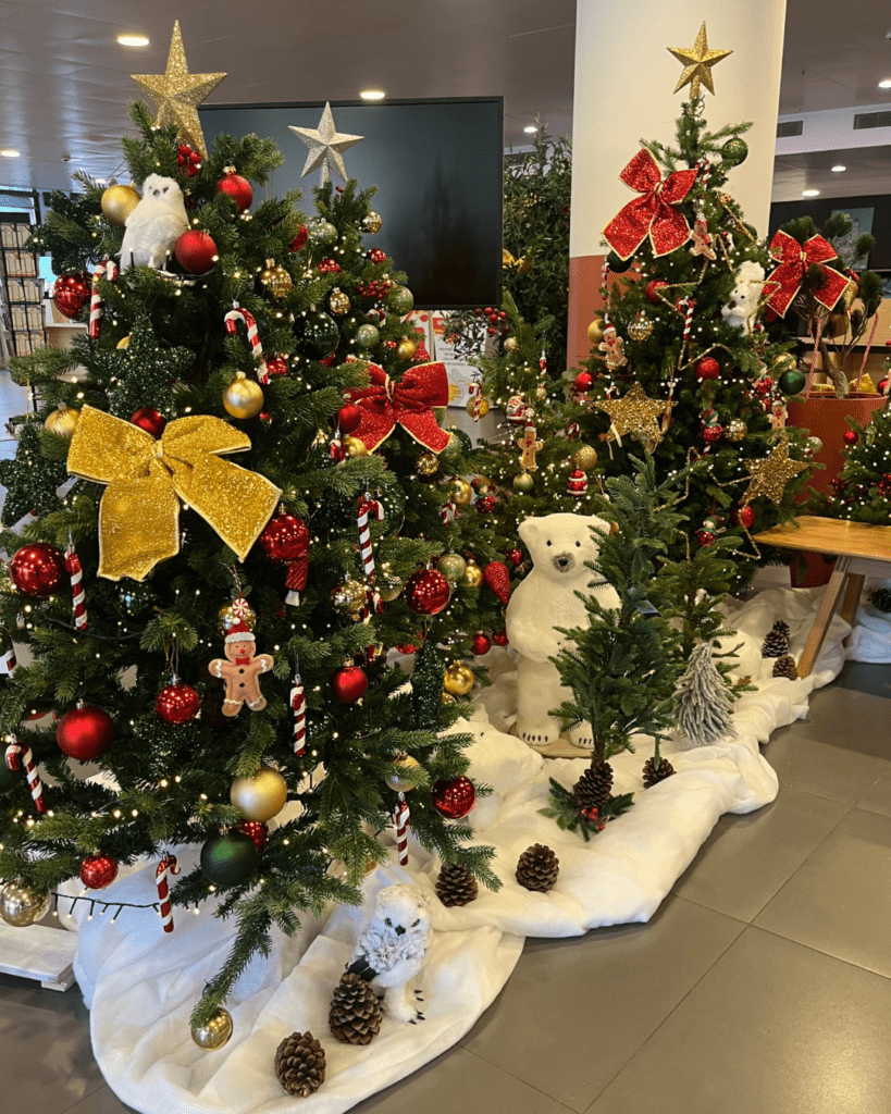 scenographie noel foret aix provence