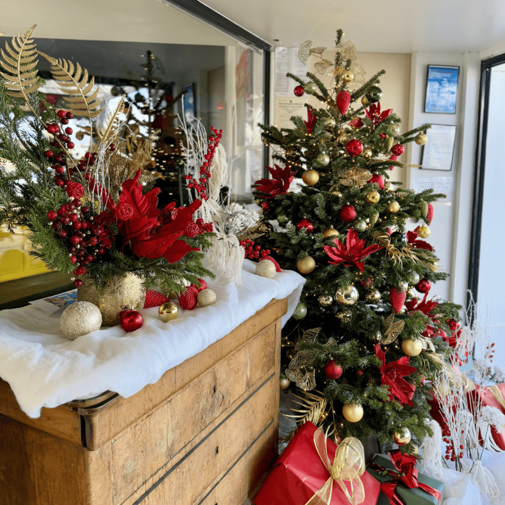 scenographie noel sportbeach marseille