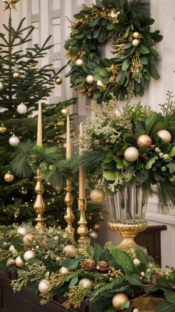 Décoration de Noël : thème Botanique