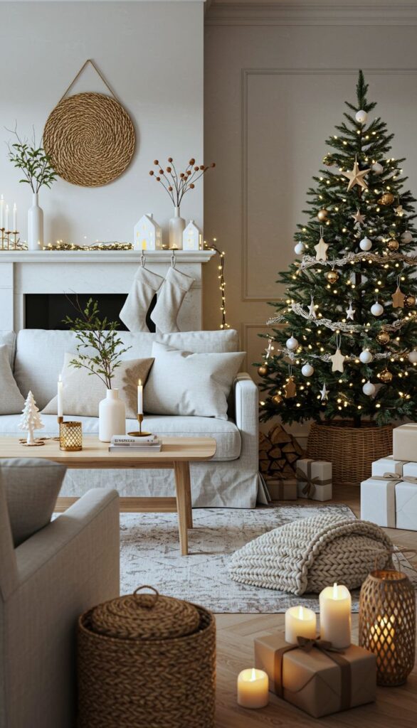 Décoration de Noël : thème Scandinave